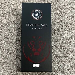Black Heart Rate Monitor